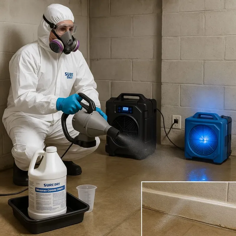 Sanitization and Odor Removal process in Demopolis, AL